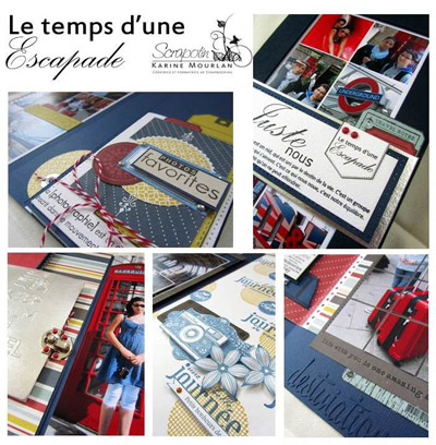 TUTO Le temps dune Escapade - envoi par courrier